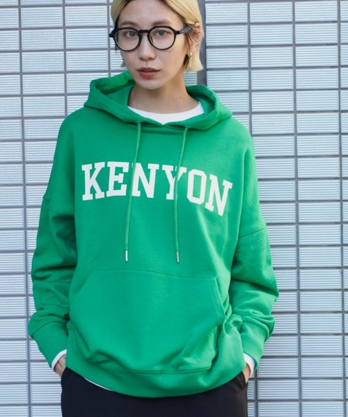 Auntie Rosa Holiday（アンティローザホリデー）の「裏毛ロゴスウェットパーカー（スウェット・レディース・オフホワイト/ネイビー/グレー/グリーン・FREE）」の3枚目の写真