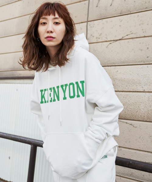 Auntie Rosa Holiday（アンティローザホリデー）の「裏毛ロゴスウェットパーカー（スウェット・レディース・オフホワイト/ネイビー/グレー/グリーン・FREE）」の8枚目の写真