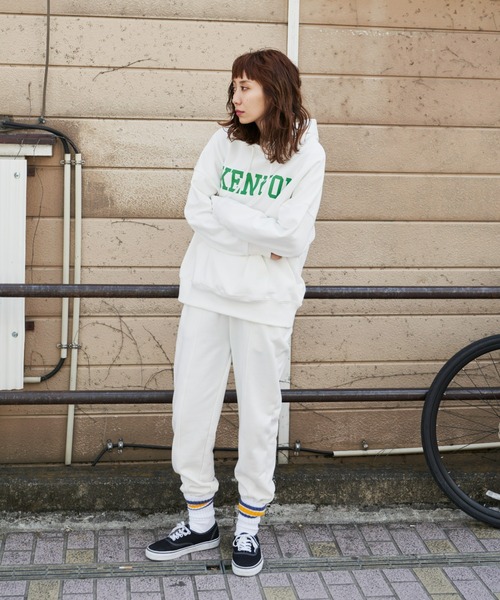 Auntie Rosa Holiday（アンティローザホリデー）の「裏毛ロゴスウェットパーカー（スウェット・レディース・オフホワイト/ネイビー/グレー/グリーン・FREE）」の20枚目の写真