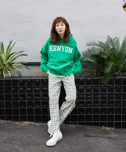 Auntie Rosa Holiday（アンティローザホリデー）の「裏毛ロゴスウェットパーカー（スウェット・レディース・オフホワイト/ネイビー/グレー/グリーン・FREE）」の22枚目の写真