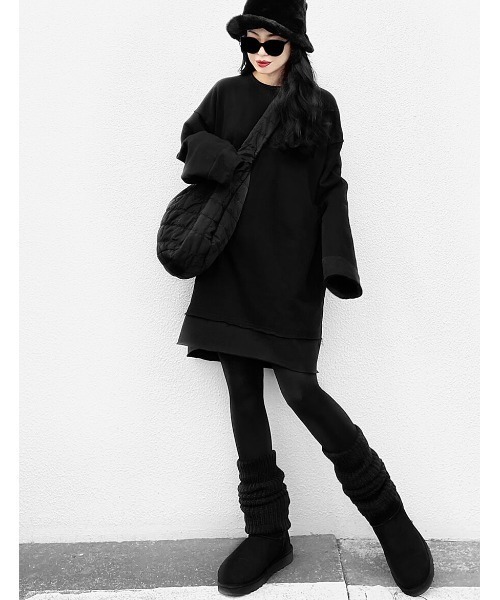 LVEU.(ラブユ.)の「Quilted shoulder bag / キルティングショルダーバッグ(Ai select)(ショルダーバッグ・レディース・ブラック/アイボリー・FREE)」の15枚目の写真