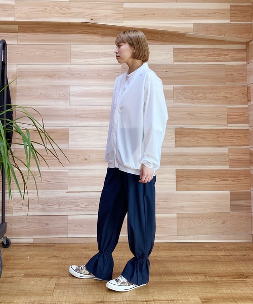 SUPERTHANKS（スーパーサンクス）の「ドライ速乾性ワンポイントトラックパンツ セットアップ （ユニセックス）（その他パンツ・メンズ・ネイビー/ブラック/グリーン/グレー・S/L/M）」の7枚目の写真