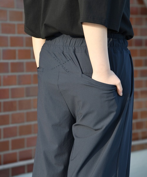 SUPERTHANKS（スーパーサンクス）の「ドライ速乾性ワンポイントトラックパンツ セットアップ （ユニセックス）（その他パンツ・メンズ・ネイビー/ブラック/グリーン/グレー・S/L/M）」の13枚目の写真