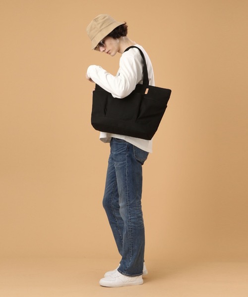 AVIREX（アヴィレックス）の「BERSA Ⅲ/ バーサ3/ トートバッグ / アヴィレックス / AVIREX（トートバッグ・メンズ・オフホワイト/ブラック/ネイビー・FREE）」の19枚目の写真