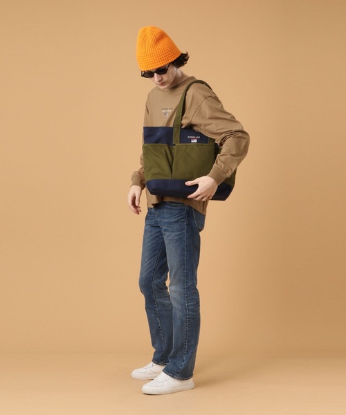 AVIREX（アヴィレックス）の「BERSA Ⅲ/ バーサ3/ トートバッグ / アヴィレックス / AVIREX（トートバッグ・メンズ・オフホワイト/ブラック/ネイビー・FREE）」の21枚目の写真