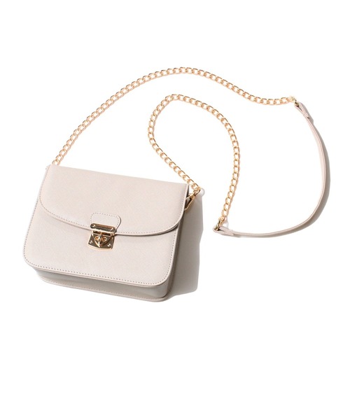 one way(ワンウェイ)の「デンバー2WAYショルダーバッグ(ショルダーバッグ・レディース・ブラック/ライトグリーン/ライトグレー/ホワイト・FREE)」の4枚目の写真