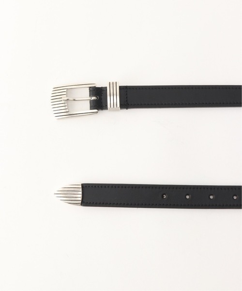 EDIFICE SELECT（エディフィスセレクト）の「【SILVER OSTRICH / シルバーオーストリッチ】Rodeo（ベルト・メンズ・ブラック・XX-SMALL/8.5/9/7.5）」の3枚目の写真