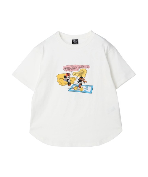 Disney（ディズニー）の「コミックプリント半袖カットプルオーバー/Disney（Tシャツ/カットソー・レディース・オフホワイト/チャコールグレー・FREE）」の20枚目の写真