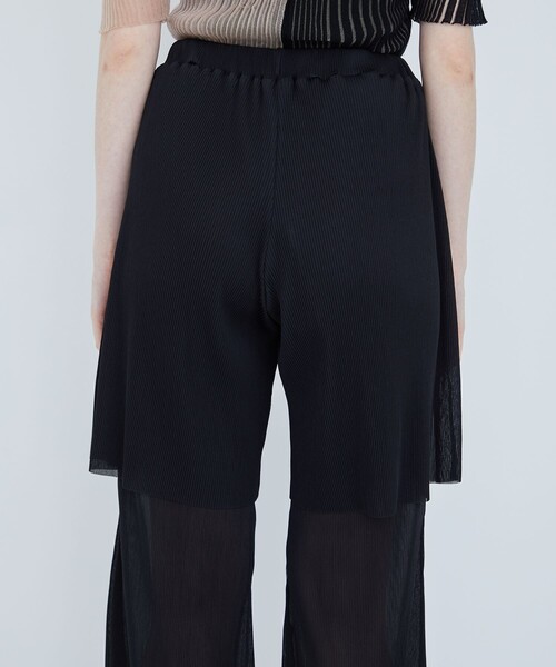 kotohayokozawa(コトハヨコザワ)の「【kotohayokozawa(コトハヨコザワ)】layered pants(その他パンツ・レディース・ブラック/カーキ・SMALL/MEDIUM)」の8枚目の写真