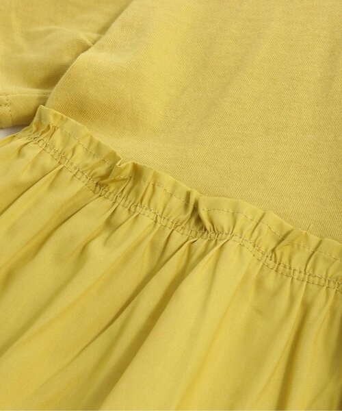 BREEZE（ブリーズ）の「アシンメトリー裾フリルTシャツ（Tシャツ/カットソー・キッズ・イエロー/オフホワイト/サックスブルー・100/120/130/90/140/110/80）」の18枚目の写真