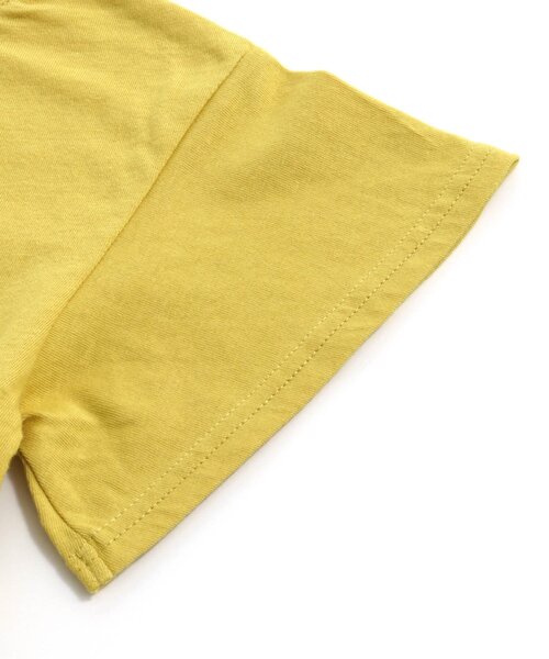 BREEZE（ブリーズ）の「アシンメトリー裾フリルTシャツ（Tシャツ/カットソー・キッズ・イエロー/オフホワイト/サックスブルー・100/120/130/90/140/110/80）」の15枚目の写真