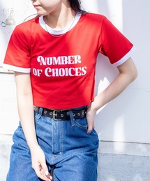 WEGO | WEGO/リンガーチビT(Tシャツ/カットソー)