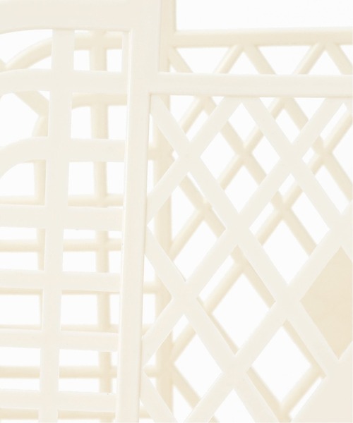 U by SPICK&SPAN(ユーバイスピックアンドスパン)の「【SUN JELLIES/サンジェリーズ】 PETRO BASKET LARGEハンドバッグ(ハンドバッグ・レディース・ブラック/ホワイト系その他/ベージュ・FREE)」の10枚目の写真