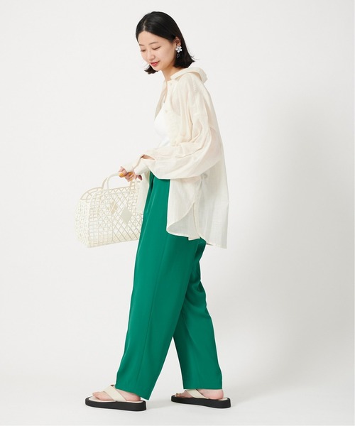 U by SPICK&SPAN(ユーバイスピックアンドスパン)の「【SUN JELLIES/サンジェリーズ】 PETRO BASKET LARGEハンドバッグ(ハンドバッグ・レディース・ブラック/ホワイト系その他/ベージュ・FREE)」の8枚目の写真