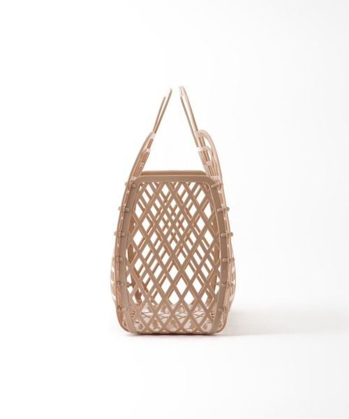 U by SPICK&SPAN(ユーバイスピックアンドスパン)の「【SUN JELLIES/サンジェリーズ】 PETRO BASKET LARGEハンドバッグ(ハンドバッグ・レディース・ブラック/ホワイト系その他/ベージュ・FREE)」の17枚目の写真