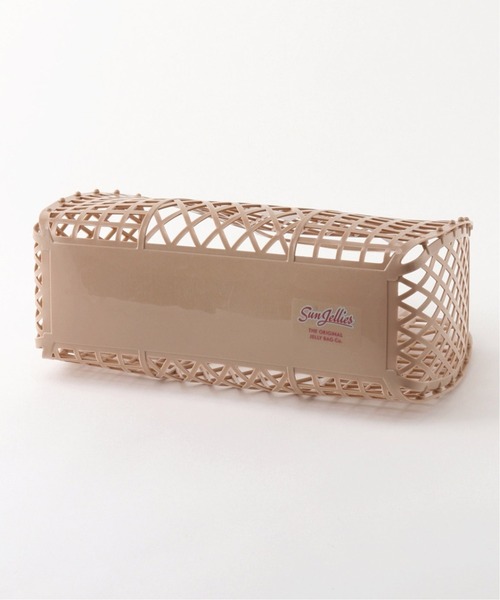 U by SPICK&SPAN(ユーバイスピックアンドスパン)の「【SUN JELLIES/サンジェリーズ】 PETRO BASKET LARGEハンドバッグ(ハンドバッグ・レディース・ブラック/ホワイト系その他/ベージュ・FREE)」の13枚目の写真