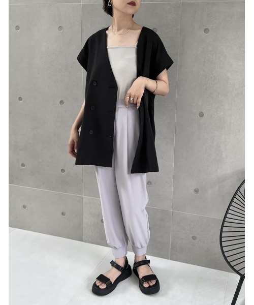 Re:EDIT（リエディ）の「ワイドストラップ厚底スポーツサンダル（サンダル・レディース・ホワイト/ブラック・XX-LARGE/MEDIUM/SMALL/LARGE/X-LARGE）」の18枚目の写真