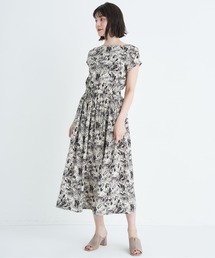 YECCA VECCA | 2wayミュルーズプリントワンピース(ワンピース)