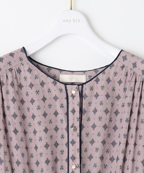 ANY SIS(エニィスィス)の「【洗える 】プロヴァンスレディプリント ワンピース(ワンピース・レディース・アイボリー系5/ピンク系5・1/2/3)」の9枚目の写真
