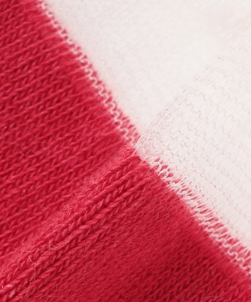 by LOVEiT(バイラビット)の「シアークルー丈ソックス(ソックス/靴下・キッズ・レッド/ブラック/グリーン/オフホワイト・L/M/S/LL)」の5枚目の写真