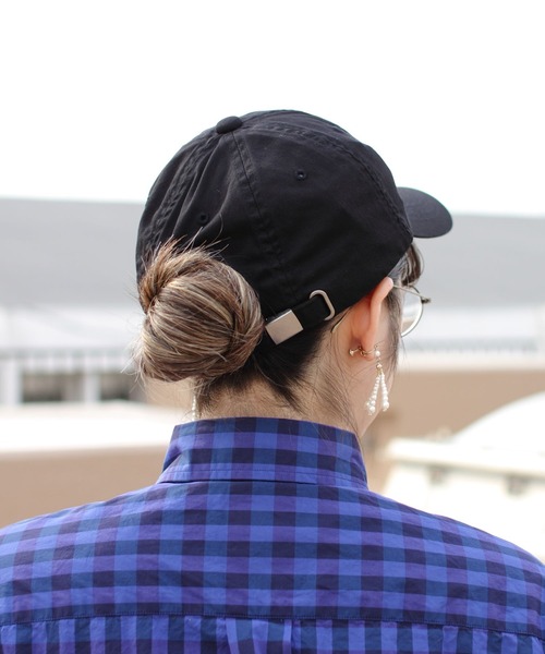 CHUMS(チャムス)の「CHUMS/チャムス ブッシュ パイロットキャップ BUSH PILOT CAP(キャップ・メンズ・ブラック/ネイビー/サンドベージュ/グレー・FREE)」の6枚目の写真