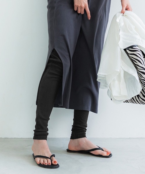 coca(coca)(コカ)の「レギンス(レギンス/スパッツ・レディース・チャコールグレー/ブラック/ライトピンク・SHORT/LONG)」の2枚目の写真