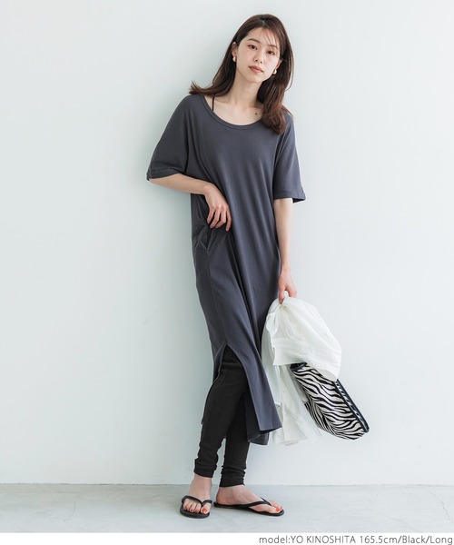 coca(coca)(コカ)の「レギンス(レギンス/スパッツ・レディース・チャコールグレー/ブラック/ライトピンク・SHORT/LONG)」の4枚目の写真