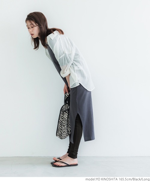 coca(coca)(コカ)の「レギンス(レギンス/スパッツ・レディース・チャコールグレー/ブラック/ライトピンク・SHORT/LONG)」の7枚目の写真