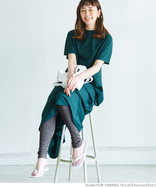 coca(coca)(コカ)の「レギンス(レギンス/スパッツ・レディース・チャコールグレー/ブラック/ライトピンク・SHORT/LONG)」の9枚目の写真