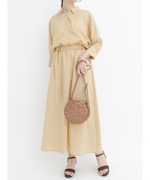 Te chichi | ウエストベルトシャツワンピース(シャツワンピース)
