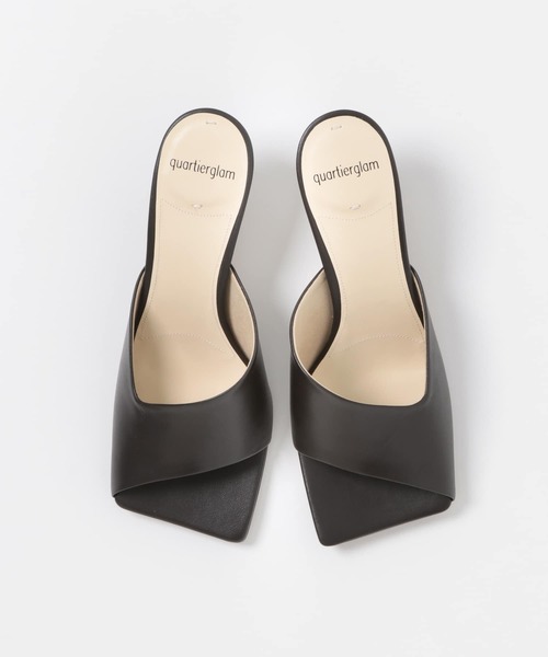 quartierglam(カルチェグラム)の「quartierglam ASYMMETRY MULE(サンダル・レディース・ダークブラウン・37.5/36.5)」の8枚目の写真