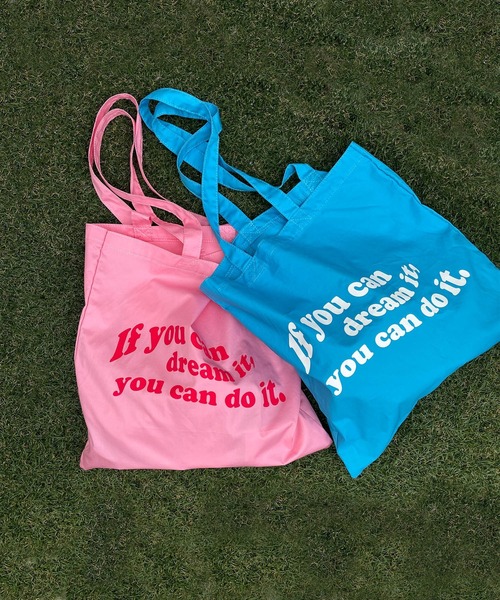 WEGO（ウィゴー）の「WEGO/【一部店舗限定】ロゴペラトート（トートバッグ・レディース・ブルー/ライム/ピンク/ホワイト・FREE）」の11枚目の写真