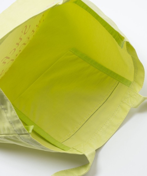 WEGO（ウィゴー）の「WEGO/【一部店舗限定】ロゴペラトート（トートバッグ・レディース・ブルー/ライム/ピンク/ホワイト・FREE）」の16枚目の写真