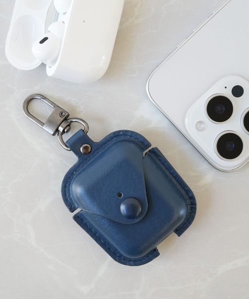 Port（ポート）の「フェイクレザー AirPods1/2 / AirPods Pro 専用 ソフト イヤフォンケース（ヘッドフォン/イヤホン・レディース・ブラック/ブラウン/ダークブラウン/ネイビー/ブラウン系その他/ダークグリーン・A/B）」の10枚目の写真