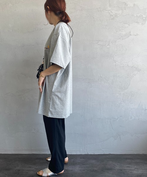 Carhartt WIP（カーハートダブリューアイピー）の「[carhartt WIP/カーハートダブリューアイピー] AMERICAN SCRIPT ワンポイントロゴ刺繍Tシャツ（Tシャツ/カットソー・レディース・ブラック/グレー/ナチュラル/ホワイト/ブラウン/グリーン/ネイビー・L/M/XL/XS/S）」の19枚目の写真