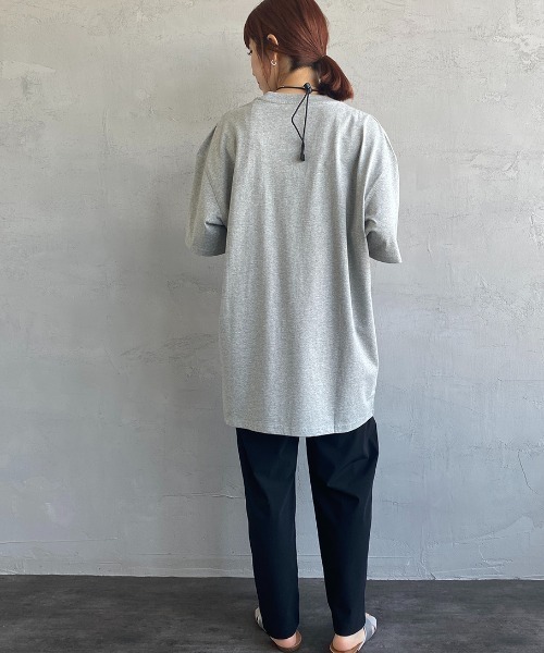 Carhartt WIP（カーハートダブリューアイピー）の「[carhartt WIP/カーハートダブリューアイピー] AMERICAN SCRIPT ワンポイントロゴ刺繍Tシャツ（Tシャツ/カットソー・レディース・ブラック/グレー/ナチュラル/ホワイト/ブラウン/グリーン/ネイビー・L/M/XL/XS/S）」の20枚目の写真