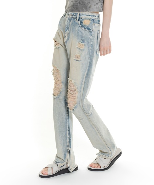 FOLLOWIN（フォロウィン）の「バックルクロスサンダルスリッパ（サンダル・レディース・ブラック/ブラウン/アイボリー・24cm/25cm/26cm/27cm/23㎝）」の19枚目の写真