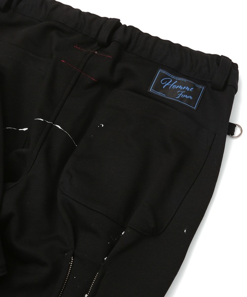 SYU.HOMME/FEMM（シュウ）の「Relax Bontage pants all hand paint（スウェットパンツ・メンズ・その他・FREE）」の12枚目の写真