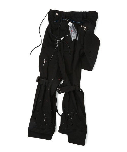 SYU.HOMME/FEMM（シュウ）の「Relax Bontage pants all hand paint（スウェットパンツ・メンズ・その他・FREE）」の6枚目の写真