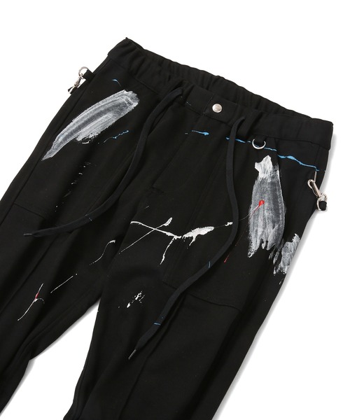 SYU.HOMME/FEMM（シュウ）の「Relax Bontage pants all hand paint（スウェットパンツ・メンズ・その他・FREE）」の2枚目の写真