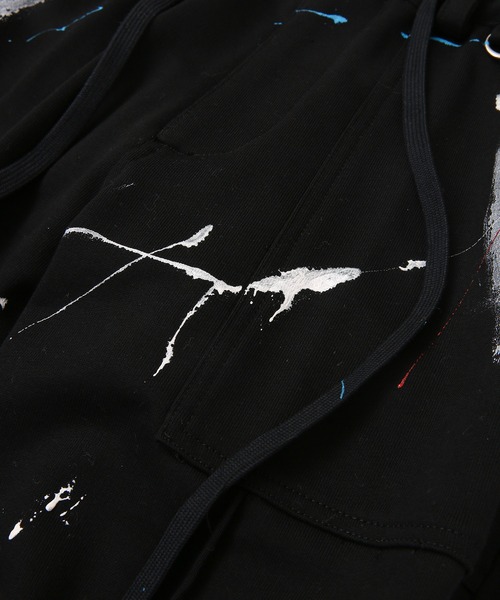 SYU.HOMME/FEMM（シュウ）の「Relax Bontage pants all hand paint（スウェットパンツ・メンズ・その他・FREE）」の8枚目の写真