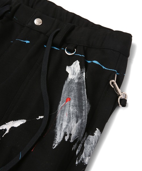 SYU.HOMME/FEMM（シュウ）の「Relax Bontage pants all hand paint（スウェットパンツ・メンズ・その他・FREE）」の4枚目の写真
