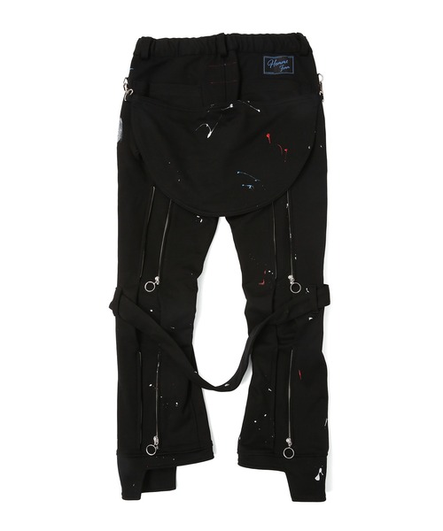 SYU.HOMME/FEMM（シュウ）の「Relax Bontage pants all hand paint（スウェットパンツ・メンズ・その他・FREE）」の10枚目の写真
