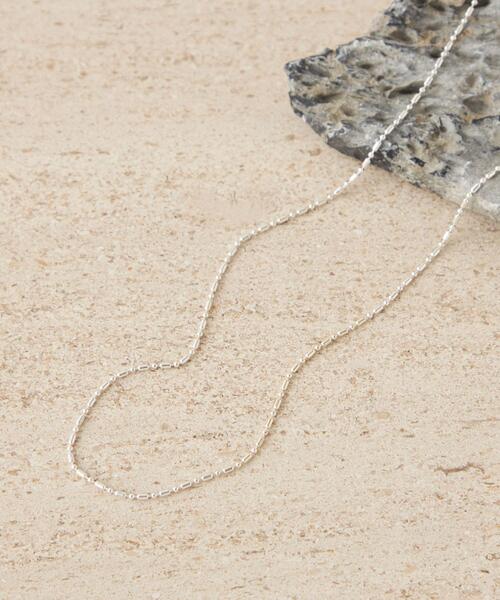 CITEN（シテン）の「＜CITEN＞ボールチェーンスライド ネックレス（ネックレス・レディース・シルバー/ゴールド・FREE）」の2枚目の写真