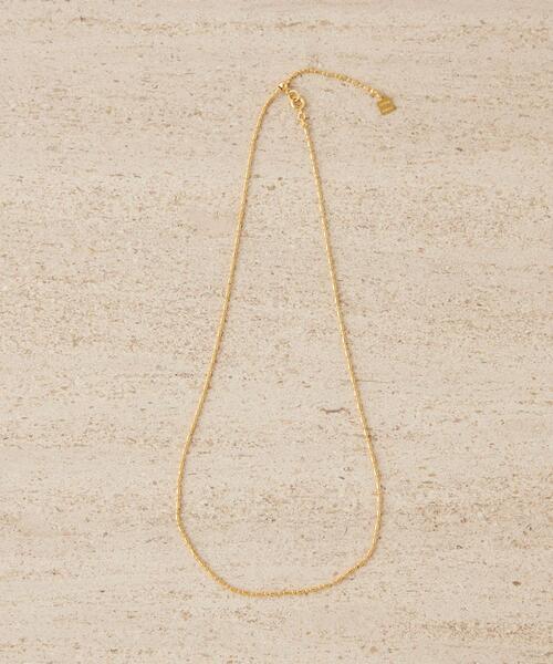 CITEN（シテン）の「＜CITEN＞ボールチェーンスライド ネックレス（ネックレス・レディース・シルバー/ゴールド・FREE）」の5枚目の写真
