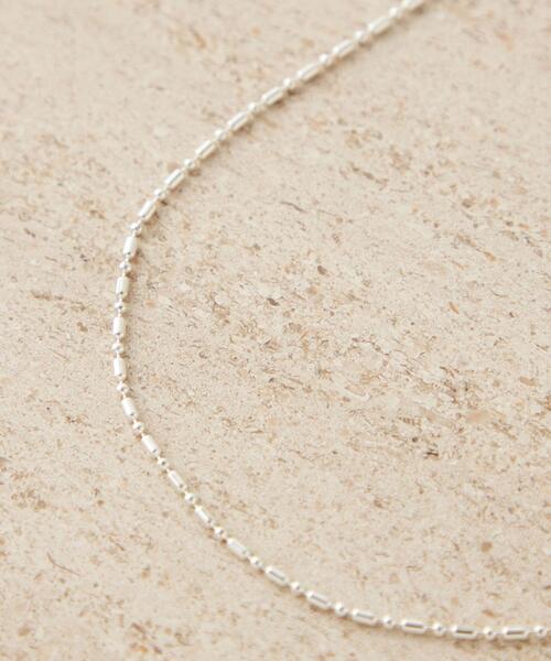 CITEN（シテン）の「＜CITEN＞ボールチェーンスライド ネックレス（ネックレス・レディース・シルバー/ゴールド・FREE）」の6枚目の写真