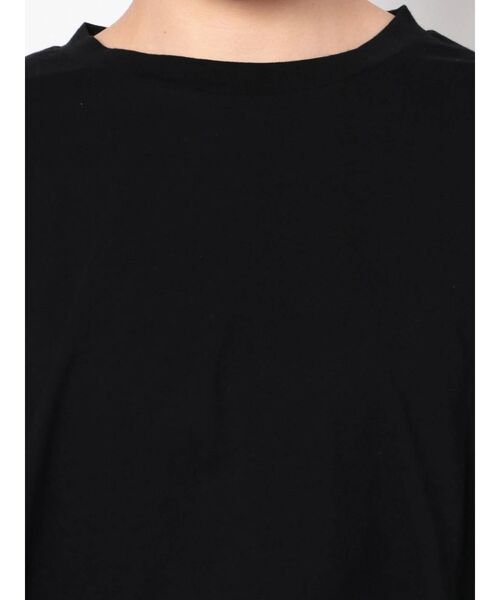 Ungrid(アングリッド)の「レイヤードバックオープンTee(Tシャツ/カットソー・レディース・グリーン/オフホワイト/ブラック・FREE)」の15枚目の写真