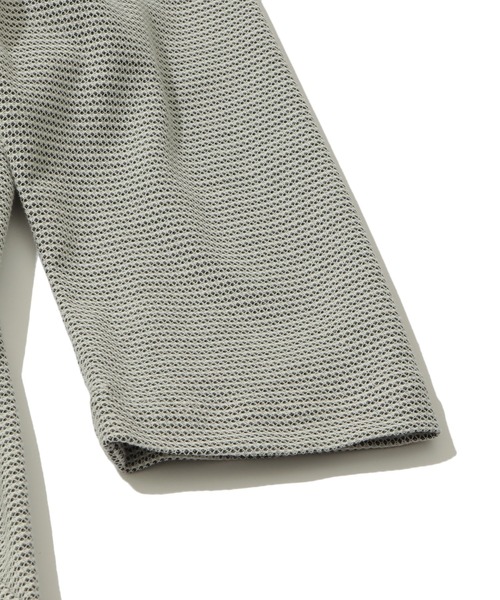 MEN'S BIGI（メンズビギ）の「ハニカムボーダーカットジャケット（テーラードジャケット・メンズ・ホワイト/ネイビー・01/02/03/04）」の14枚目の写真