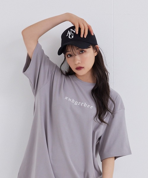 ANDGEEBEE（アンジービー）の「UNISEX フロントロゴキャップ（キャップ・レディース・ブラック×ホワイト・FREE）」の6枚目の写真