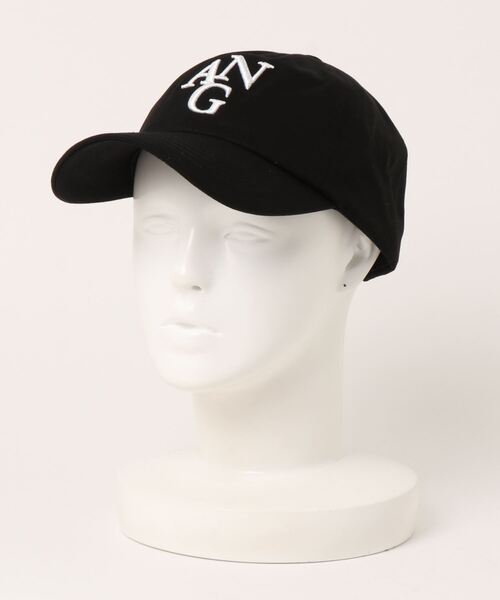 ANDGEEBEE（アンジービー）の「UNISEX フロントロゴキャップ（キャップ・レディース・ブラック×ホワイト・FREE）」の2枚目の写真